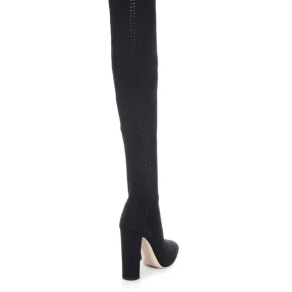 NEW RARE Gianvito Rossi Vires Knit Over The Knee Cuissard Thigh Boots Thurlow - Picture 7 of 12